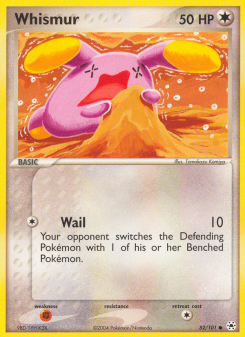 Whismur - pokemon TCG Card