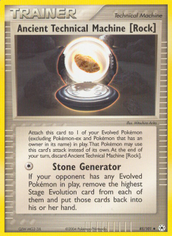 Ancient Technical Machine (Rock) - pokemon TCG Card