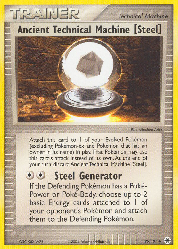 Ancient Technical Machine (Steel) - Pokémon TCG Card
