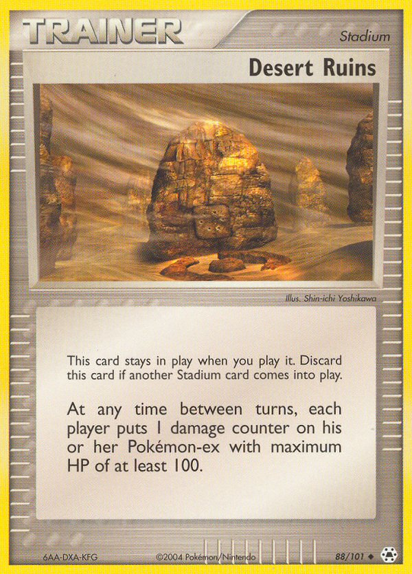 Desert Ruins - Pokémon TCG Card