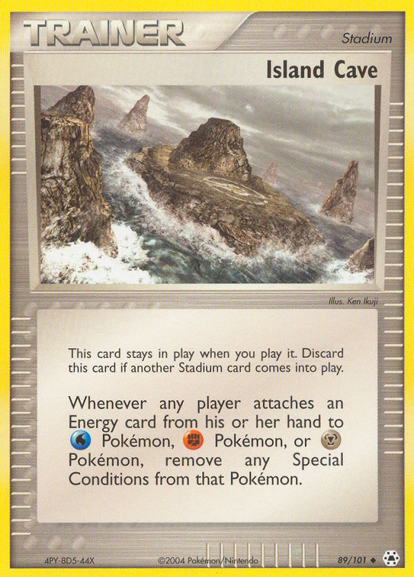 Island Cave - Pokémon TCG Card