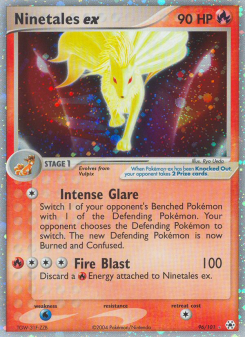 Ninetales ex - pokemon TCG Card