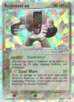 Registeel ex - pokemon TCG Card
