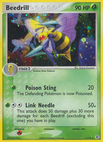 Beedrill - Pokémon TCG Card