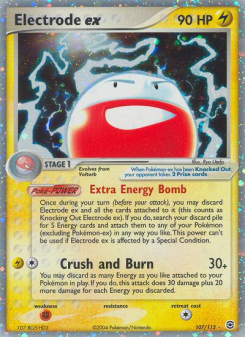 Electrode ex - pokemon TCG Card