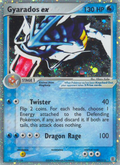 Gyarados ex - pokemon TCG Card