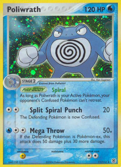 Poliwrath - pokemon TCG Card