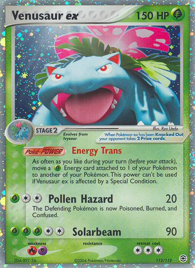 Venusaur ex - Pokémon TCG Card