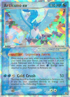 Articuno ex - pokemon TCG Card