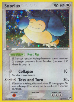 Snorlax - pokemon TCG Card