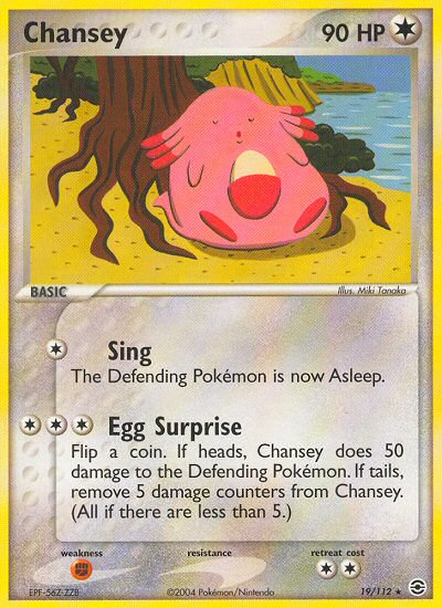 Chansey - Pokémon TCG Card