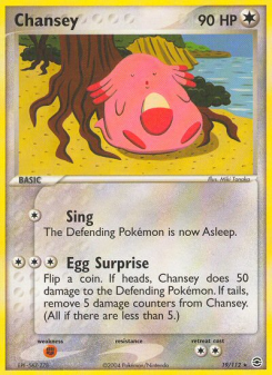 Chansey - pokemon TCG Card