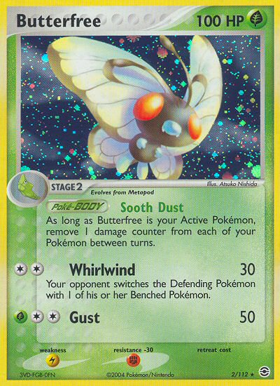 Butterfree - Pokémon TCG Card