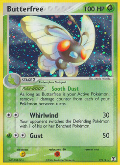 Butterfree - pokemon TCG Card