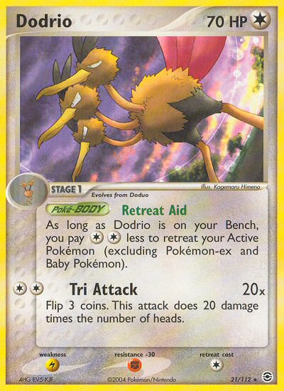 Dodrio - Pokémon TCG Card