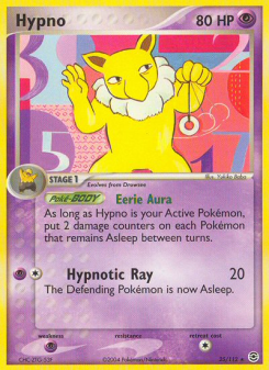 Hypno - pokemon TCG Card