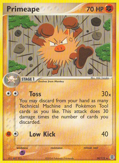 Primeape - Pokémon TCG Card