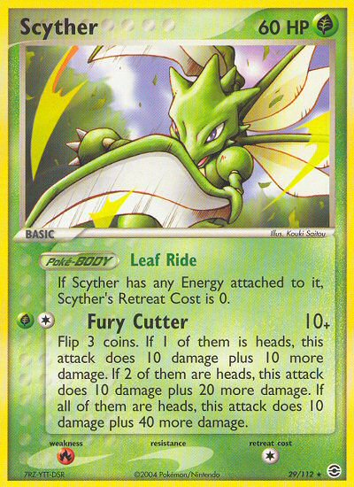 Scyther - Pokémon TCG Card