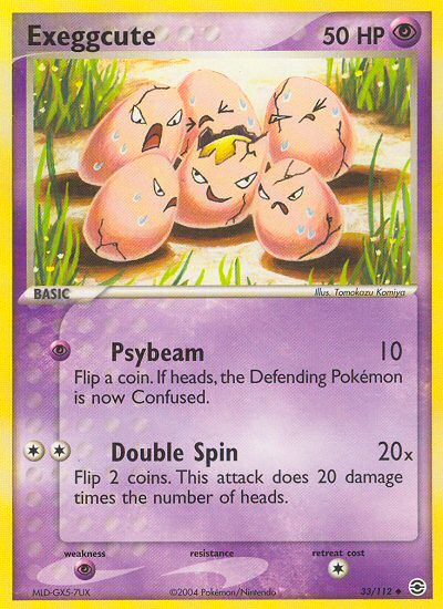 Exeggcute - Pokémon TCG Card