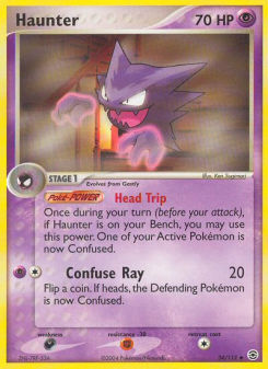 Haunter - pokemon TCG Card