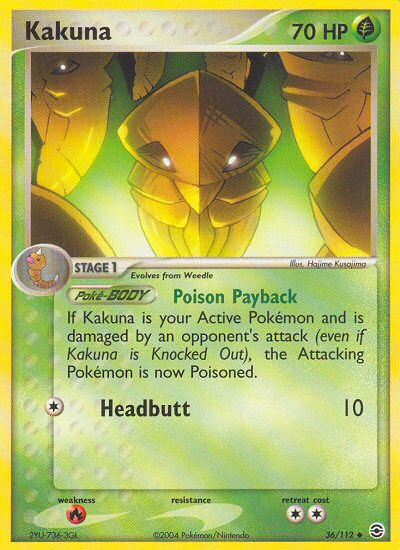 Kakuna - Pokémon TCG Card