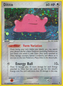 Ditto - pokemon TCG Card
