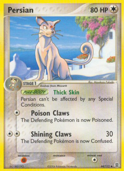 Persian - pokemon TCG Card