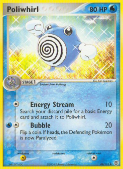 Poliwhirl - pokemon TCG Card