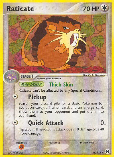 Raticate - Pokémon TCG Card