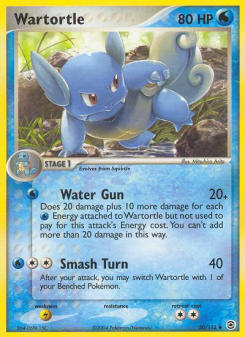 Wartortle - pokemon TCG Card