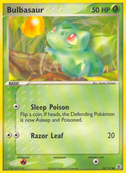 Bulbasaur - pokemon TCG Card