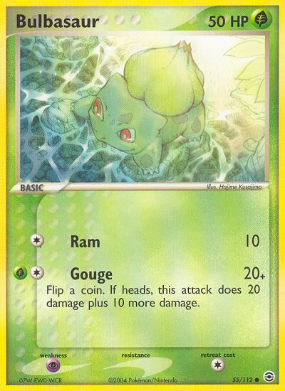 Bulbasaur - Pokémon TCG Card