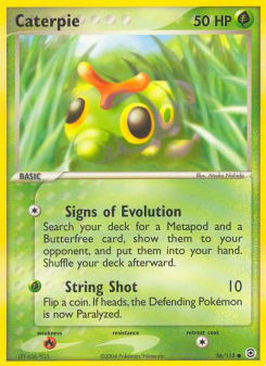Caterpie - pokemon TCG Card