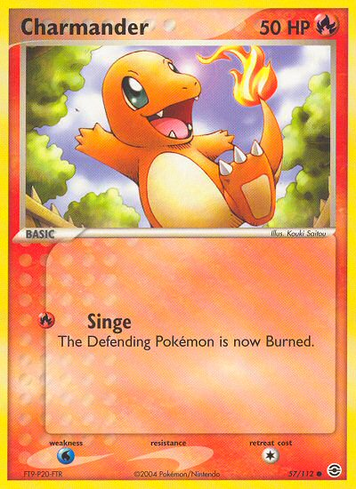 Charmander - Pokémon TCG Card