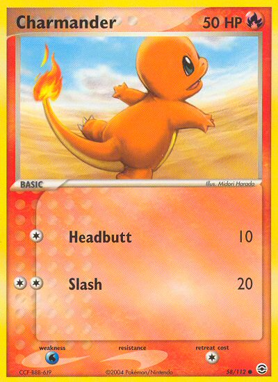 Charmander - Pokémon TCG Card