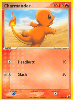 Charmander - pokemon TCG Card