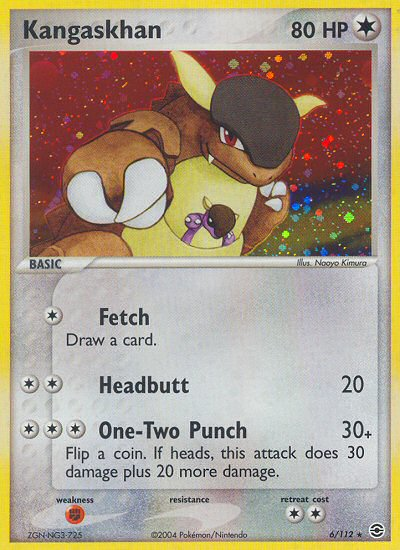 Kangaskhan - Pokémon TCG Card