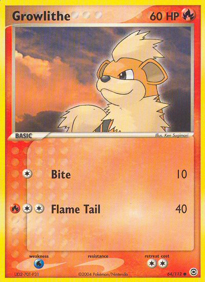 Growlithe - Pokémon TCG Card