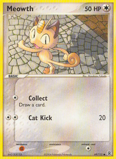 Meowth - Pokémon TCG Card