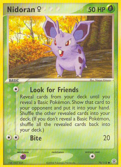 Nidoran♀ - Pokémon TCG Card