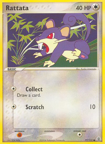Rattata - Pokémon TCG Card