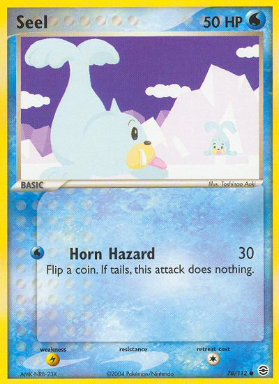 Seel - Pokémon TCG Card