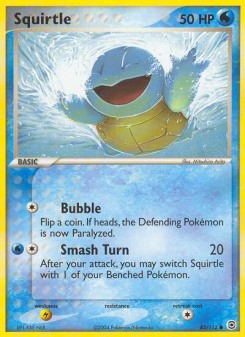 Squirtle - pokemon TCG Card