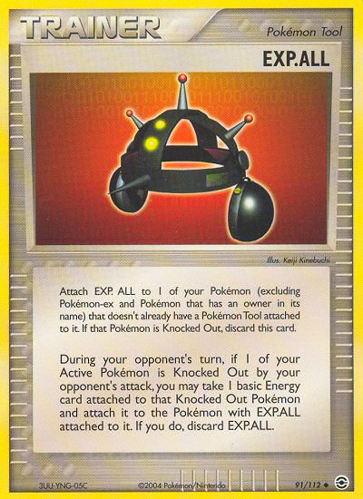 EXP. ALL - Pokémon TCG Card