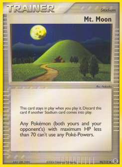 Mt. Moon - pokemon TCG Card