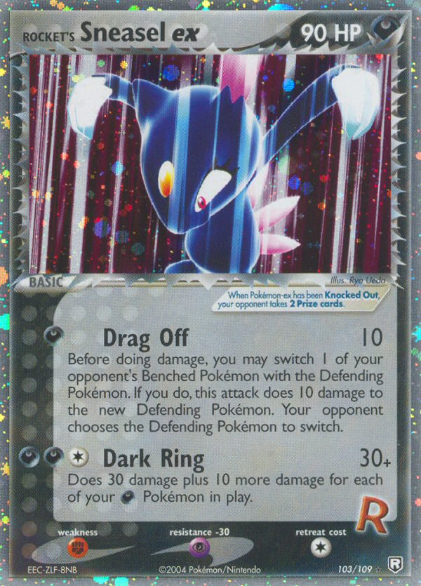 Rocket's Sneasel ex - Pokémon TCG Card