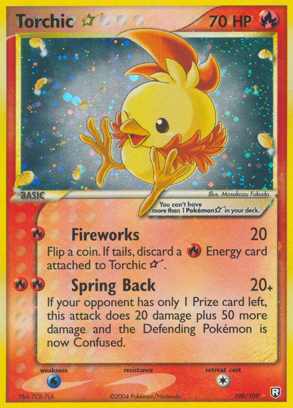 Torchic Star - Pokémon TCG Card