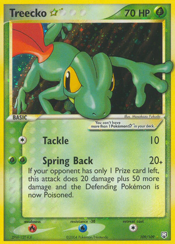 Treecko Star - Pokémon TCG Card