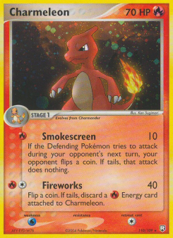 Charmeleon - pokemon TCG Card