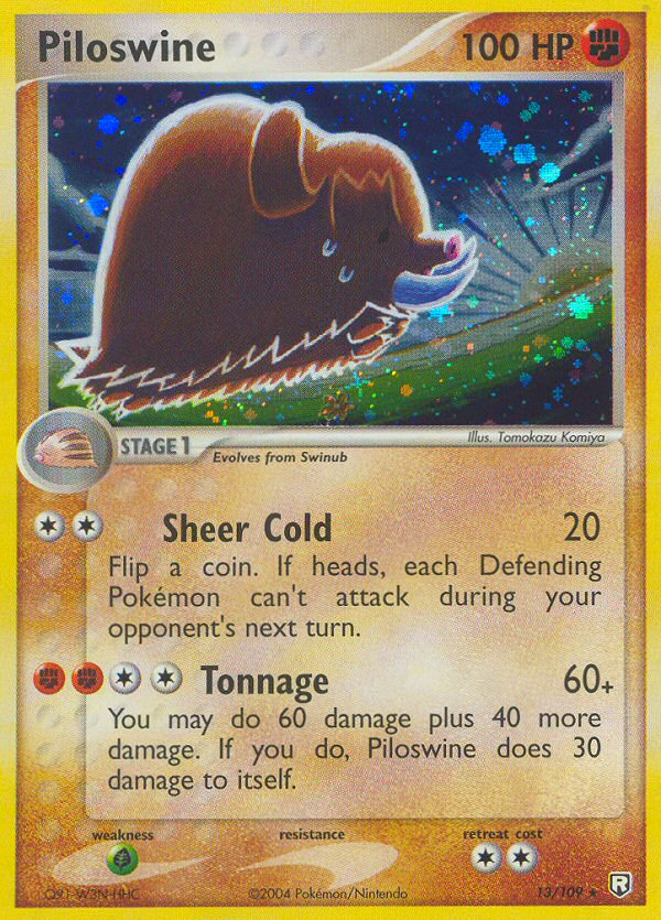 Piloswine - Pokémon TCG Card